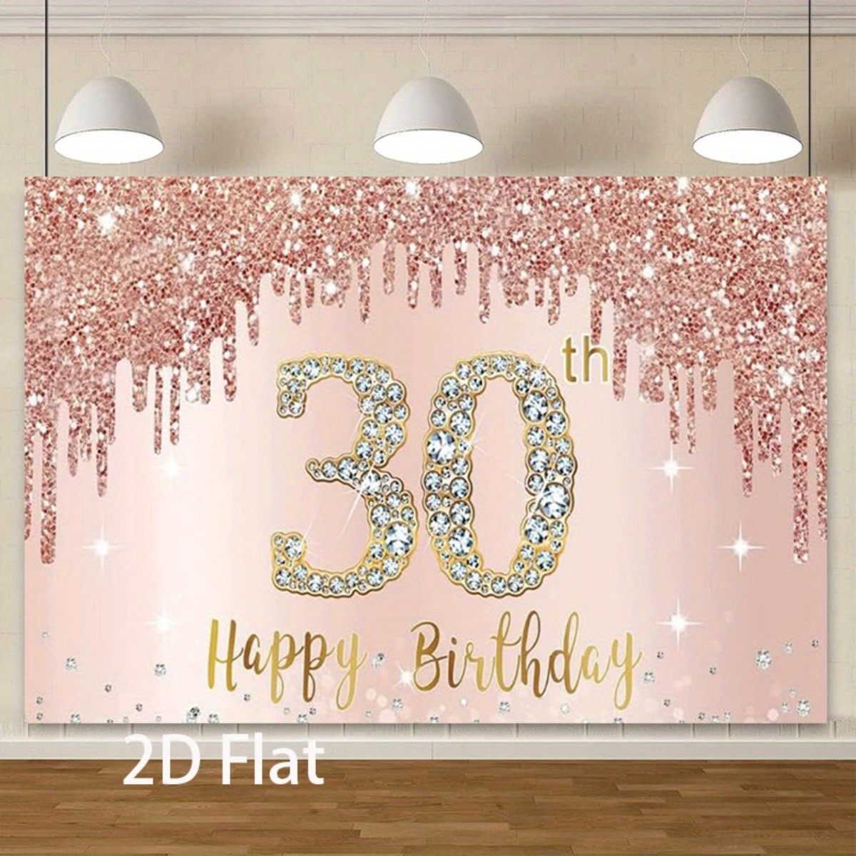 A 30th birthday background ban - Photography Logo 评论和价格