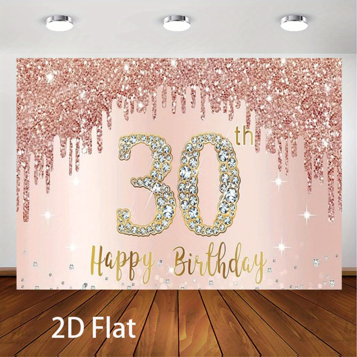 A 30th birthday background ban - Photography Logo 评论和价格