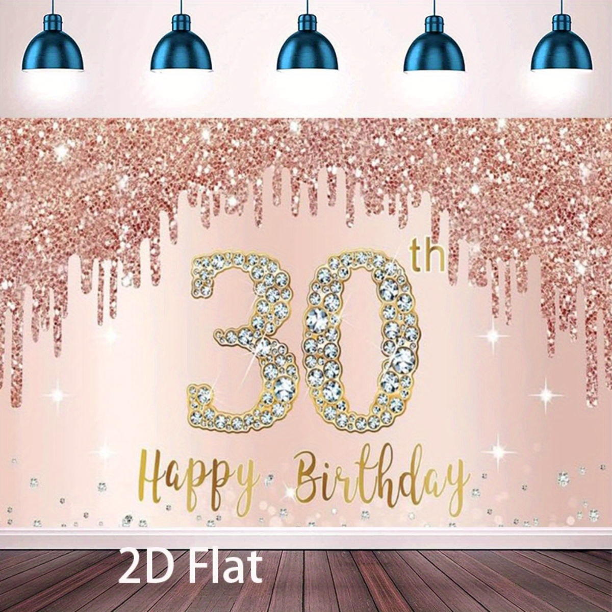 A 30th birthday background ban - Photography Logo 评论和价格